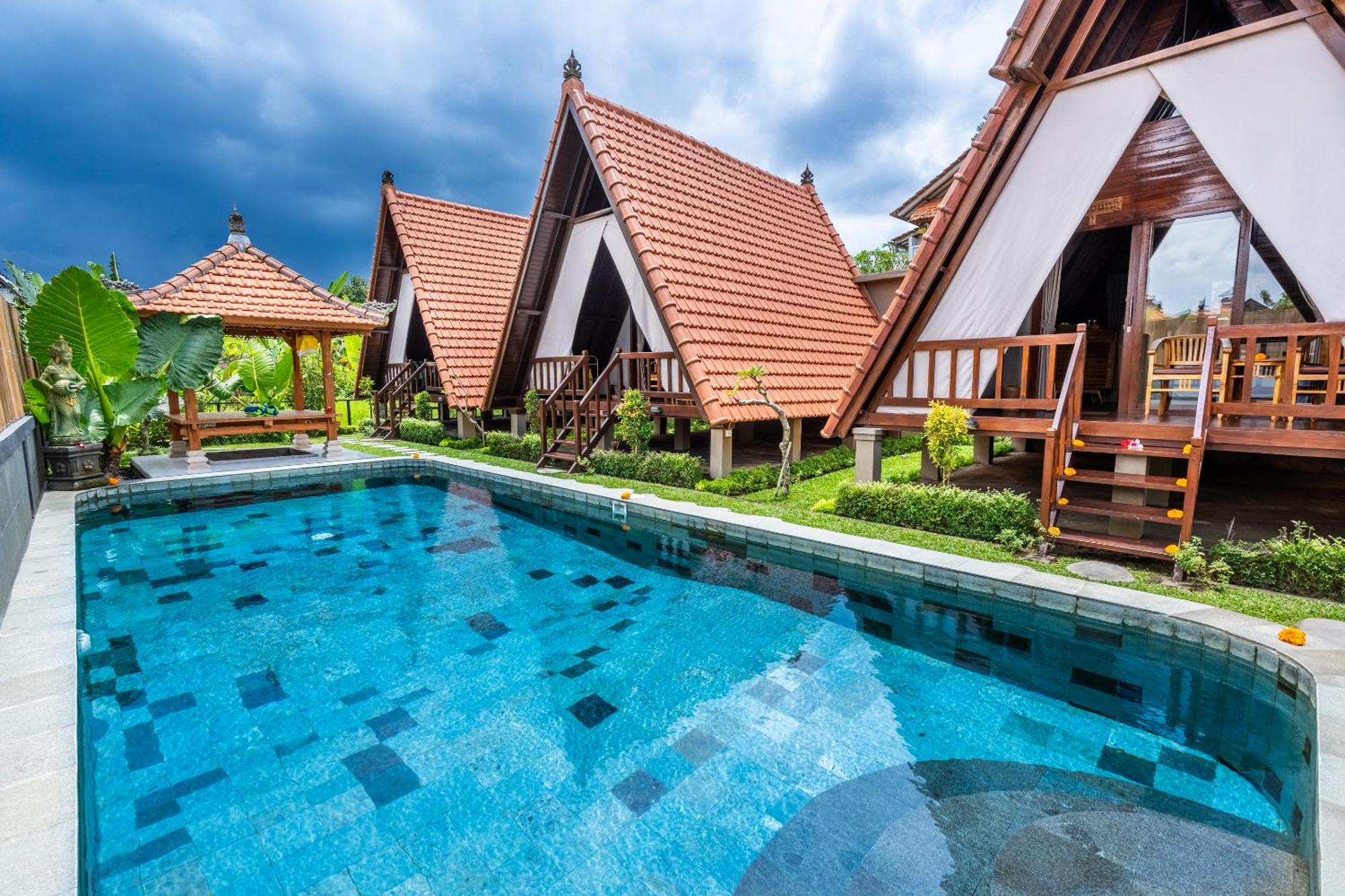 Lumbung Sari Villa Ubud ภายนอก รูปภาพ